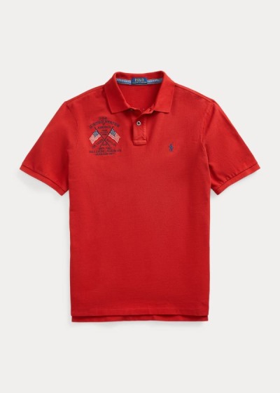 Polo Ralph Lauren Classic Fit Americana Polo Herre Danmark (ALXOC3176)